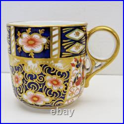 Lot 4 Pre-1921 Royal Crown Derby England #2451 Imari Demitasse Cup & Saucer Sets