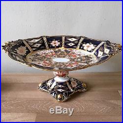 Lovely Royal Crown Derby Imari 2451 Compote. Serving Dish