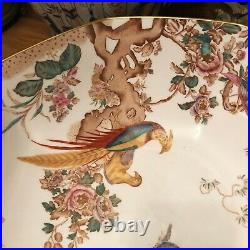 Lovely Royal Crown Derby Olde Avesbury Large Centerpiece Bowl