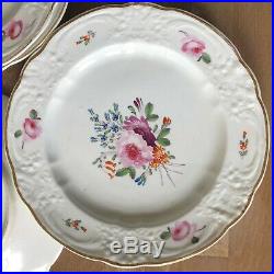 Lovely Royal Crown Derby Set of 6 Plates & Platter circa 1820