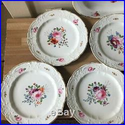 Lovely Royal Crown Derby Set of 6 Plates & Platter circa 1820