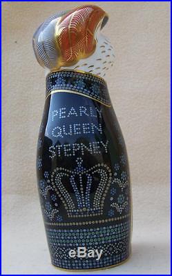 Mint! Royal Crown Derby Stepney Pearly Queen Royal Cat
