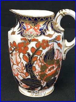 Marvelous Antique Royal Crown Derby 16 Piece Porcelain Tea Set Fine Gold Works