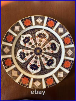 NEW PRICE! Royal Crown Derby Old Imari 13 Inch Round Chop Plate/Serving Platter