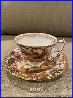 NWT Royal Crown Derby Olde Avesbury Tea Cup And Saucer Fine Bone China