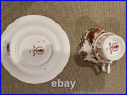 NWT Royal Crown Derby Olde Avesbury Tea Cup And Saucer Fine Bone China