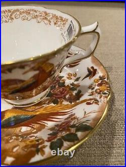 NWT Royal Crown Derby Olde Avesbury Tea Cup And Saucer Fine Bone China