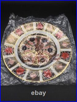 New Royal Crown Derby 1128 Old Imari Salad / Dessert Plate 8.5 XLIV