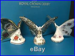 New Royal Crown Derby 1st Quality Antoinette Butterfly Paperweight