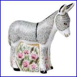 New Royal Crown Derby 1st Quality Donkey Foal Paperweight