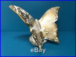 New Royal Crown Derby 1st Quality Gold Aves Butterfly Paperweight