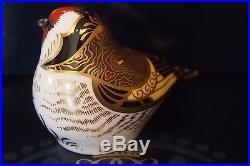 New Royal Crown Derby 1st Quality Goldfinch Paperweight