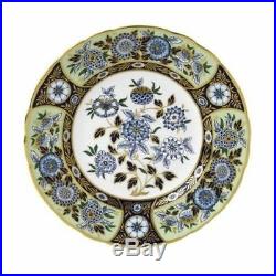 New Royal Crown Derby 1st Quality Imari Accent 8 Plate Midori Meadow