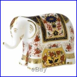 New Royal Crown Derby 1st Quality Imari Infant Elephant Paperweight