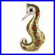 New-Royal-Crown-Derby-1st-Quality-Imari-Solid-Gold-Band-Seahorse-Paperweight-01-icy