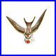 New-Royal-Crown-Derby-1st-Quality-Imari-Solid-Gold-Band-Swallow-Paperweight-01-il