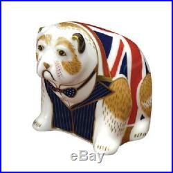 New Royal Crown Derby 1st Quality Limited Edition Churchill Bulldog Paperweight
