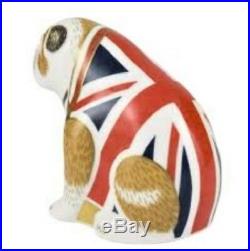 New Royal Crown Derby 1st Quality Limited Edition Churchill Bulldog Paperweight