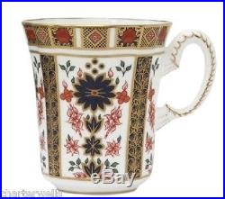 New Royal Crown Derby 1st Quality Old Imari 1128 Ram Mug