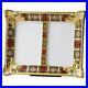 New-Royal-Crown-Derby-1st-Quality-Old-Imari-Solid-Gold-Band-Double-Picture-Frame-01-xxt