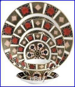 New Royal Crown Derby 2nd Quality Old Imari 1128 36pc Dinner Service