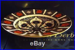 New Royal Crown Derby 2nd Quality Old Imari 1128 8 Soup Bowl