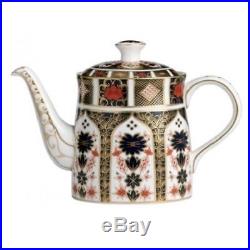 New Royal Crown Derby 2nd Quality Old Imari 1128 Large Teapot