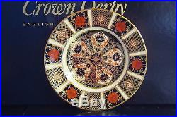 New Royal Crown Derby 2nd Quality Old Imari 1128 Set of 6 x 6 Side Plates