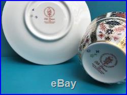 New Royal Crown Derby 2nd Quality Old Imari 1128 Set of 6 x Tea Cups & Saucers