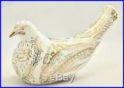New Royal Crown Derby Dove Of Peace War Commemorative Limited Edn. Paperweight