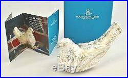 New Royal Crown Derby Dove Of Peace War Commemorative Limited Edn. Paperweight