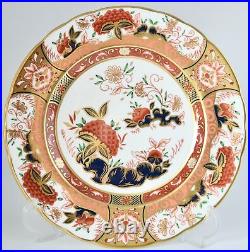 New Royal Crown Derby Imari Accent Golden Peony Plate 1st Quality (boxed)