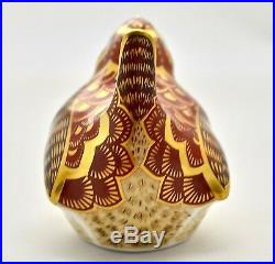 New Royal Crown Derby Jenny Wren Bird Paperweight'1st' Quality & Boxed