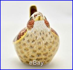 New Royal Crown Derby Jenny Wren Bird Paperweight'1st' Quality & Boxed