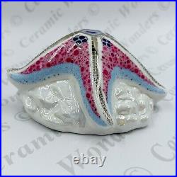 New Royal Crown Derby Starfish Candy Paperweight Boxed Gold Stopper