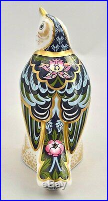 New Royal Crown Derby Thrush The Strawberry Thief Bird Paperweight 1st Boxed