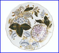 New Royal Crown Derby'midwinter Blue' Seasonal Accent Plate 1st Quality