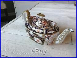 New vintage stock Mini Teapot & Lid Traditional Imari by ROYAL CROWN DERBY