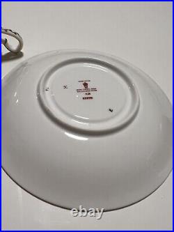 OLD IMARI 1128 Royal Crown Derby Cream Soup Bowl & Saucer