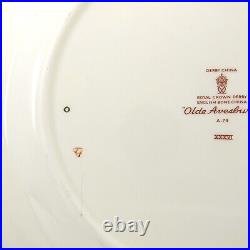 OLDE AVESBURY by ROYAL CROWN DERBY 10 1/2 Dinner Plate(s) ELY / CHELSEA SHAPE