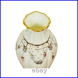 ONE Royal Antoinette Jasmine Vase 7 Royal Crown Derby 1998