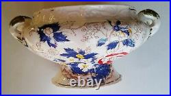 ORIGINAL ROYAL CROWN DERBY Covered Soup Tureen Hand Painted Under Plate & Ladle