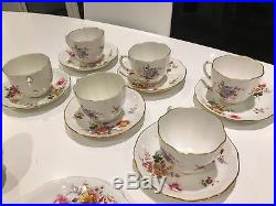 Orignal Royal Crown Derby Posies China Tea Service Set