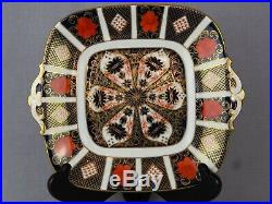 Pair Of Royal Crown Derby Plates Pattern 1128