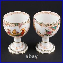Pair of 2 Goblets Olde Avesbury by Royal Crown Derby