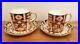 Pair-of-Royal-Crown-Derby-Traditional-Imari-2451-Coffee-Cans-Saucers-1930-01-dqpv