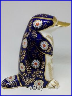 Paperweight by Royal Crown Derby Duck Billed Platypus with Original Box