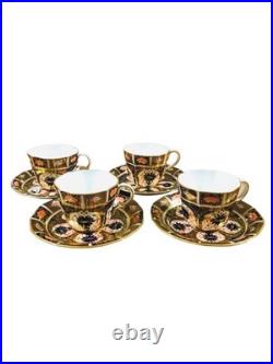 Price for Each Royal Crown Derby Imari pattern 1128 tea cup and saucer set