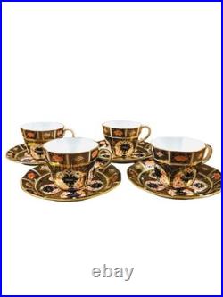 Price for Each Royal Crown Derby Imari pattern 1128 tea cup and saucer set