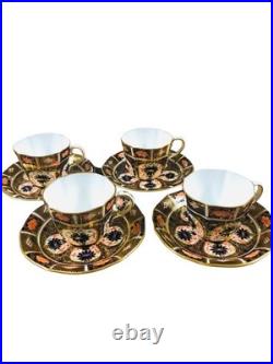 Price for Each Royal Crown Derby Imari pattern 1128 tea cup and saucer set